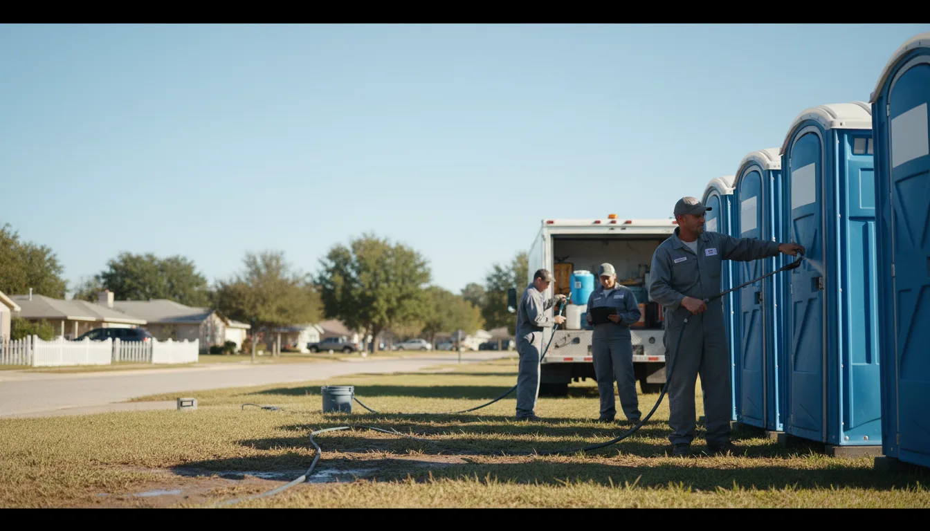Long-Term Portable Toilet Rental in Brilliant, AL near me